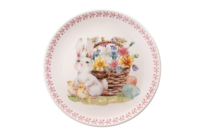 Hermia Juego de 6 Platos de Postre Multicolor en Cerámica de Piedra